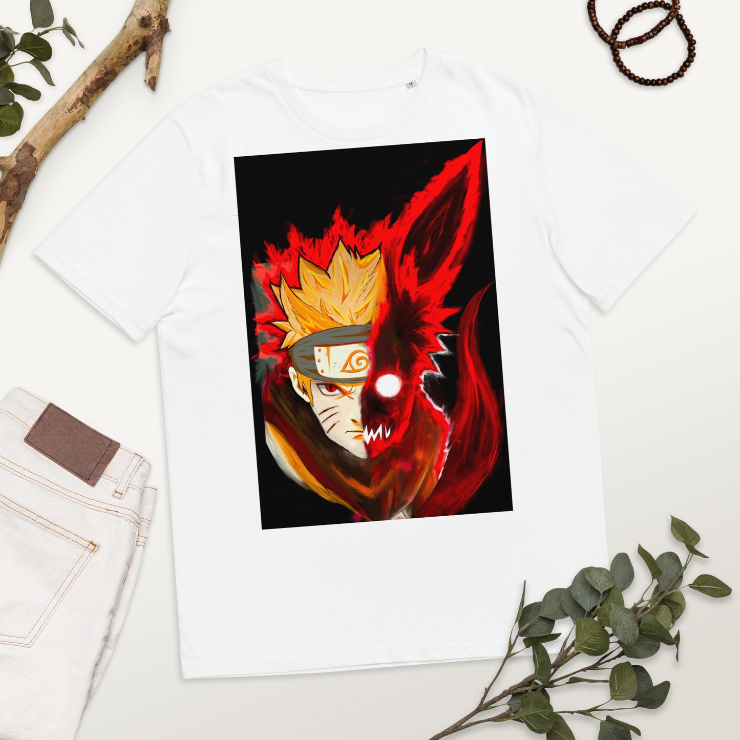 Naruto/transformation (Anime Collection) Unisex organic cotton t-shirt