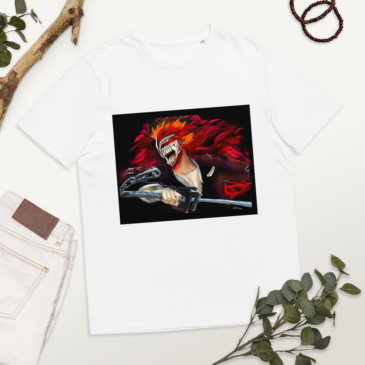 Ichigo Transformation (Anime Collection) Unisex organic cotton t-shirt