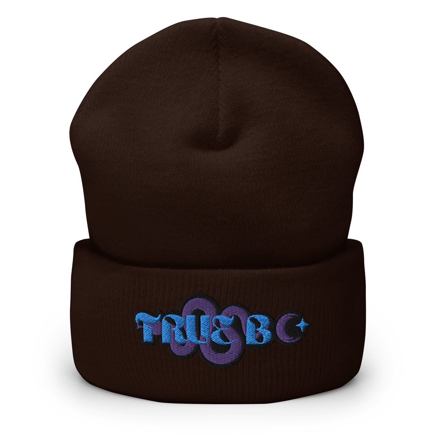 TRUE BC (blue&purple) Cuffed Beanie