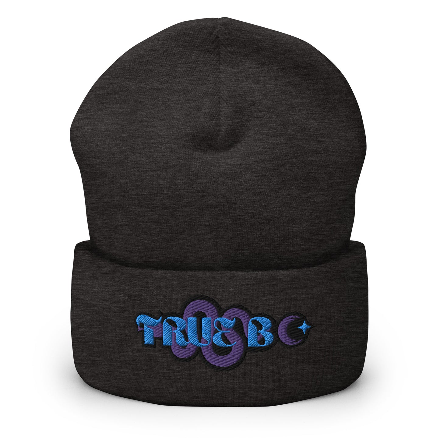 TRUE BC (blue&purple) Cuffed Beanie