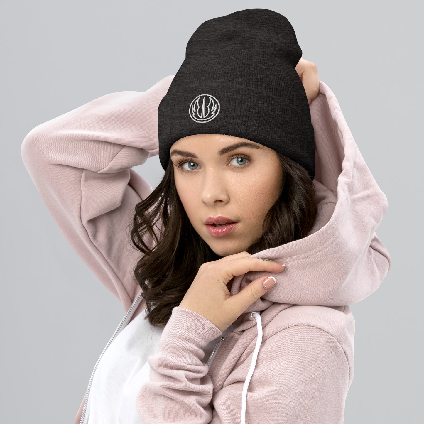 Jedi Master Symbol Cuffed Beanie