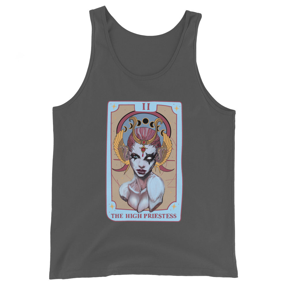 The High Priestess (Tarot collection) Unisex Tank Top