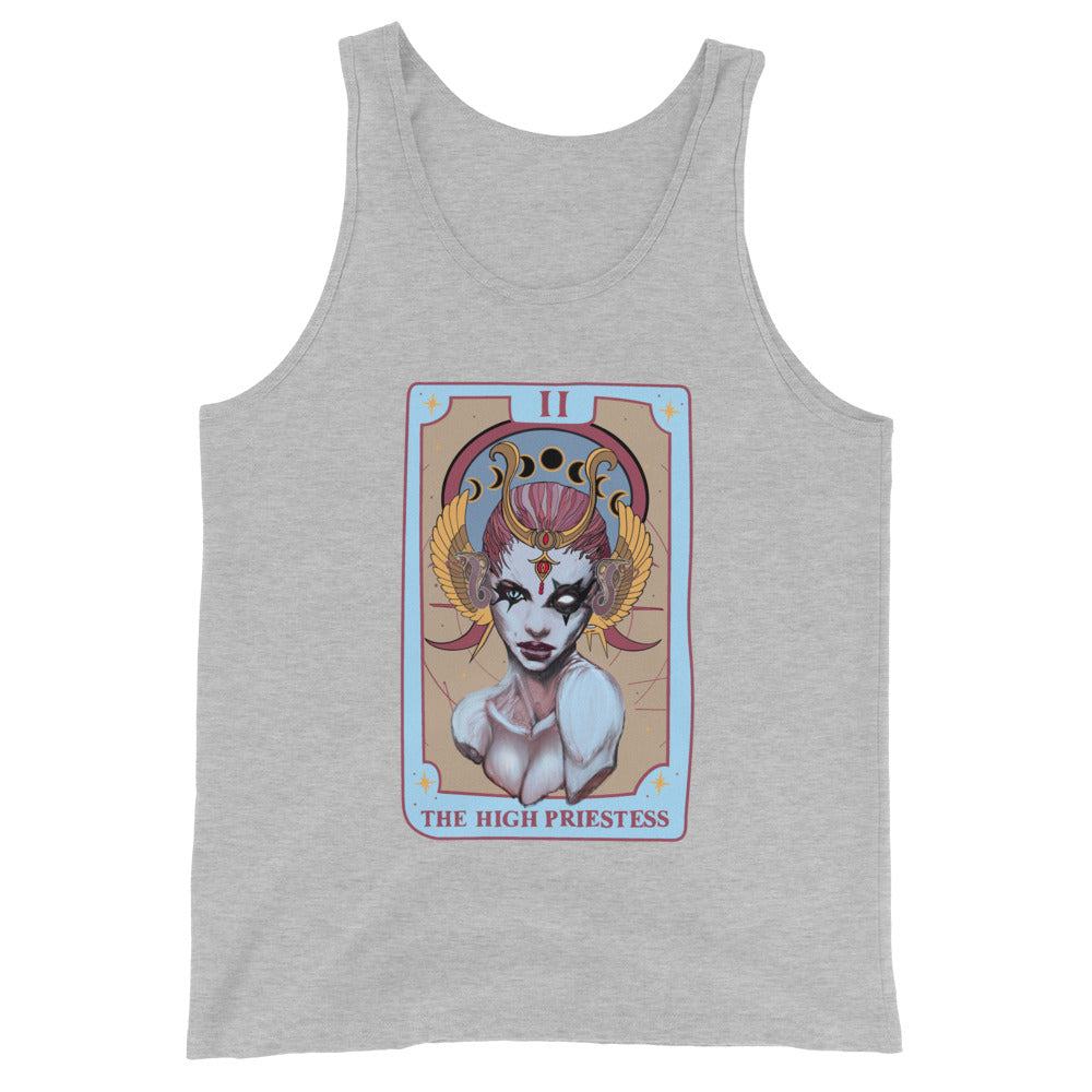 The High Priestess (Tarot collection) Unisex Tank Top