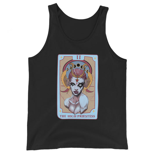 The High Priestess (Tarot collection) Unisex Tank Top