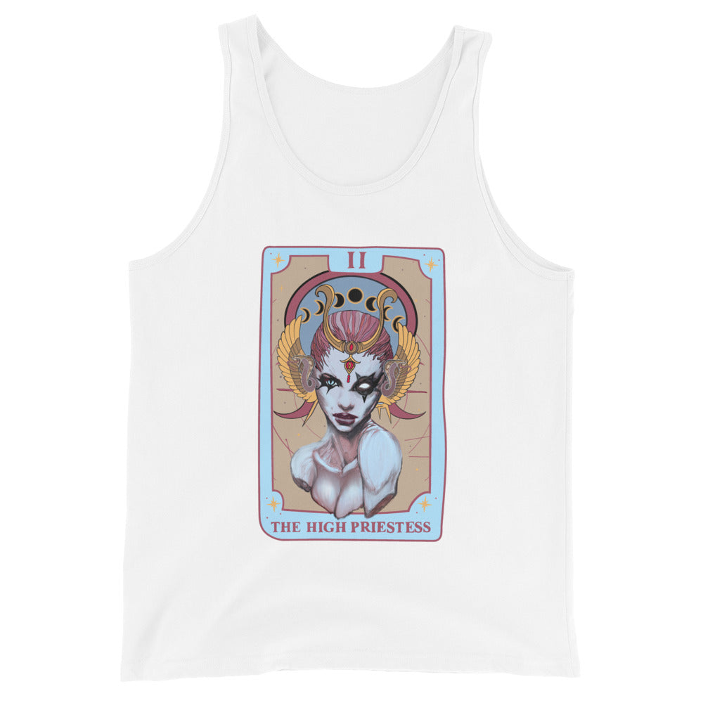 The High Priestess (Tarot collection) Unisex Tank Top