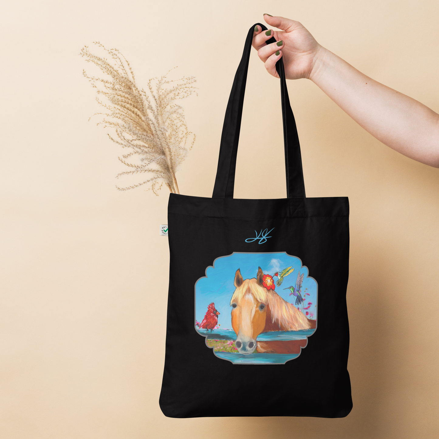 Country Dream Organic fashion tote bag