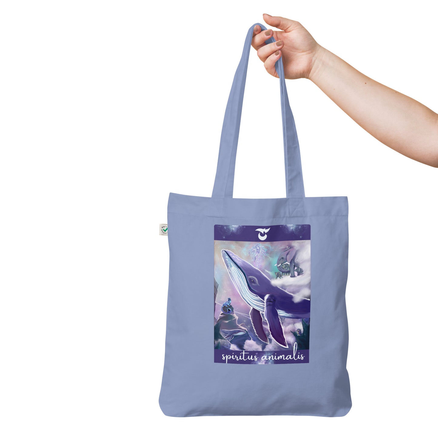 Spiritus Animalis Organic fashion tote bag