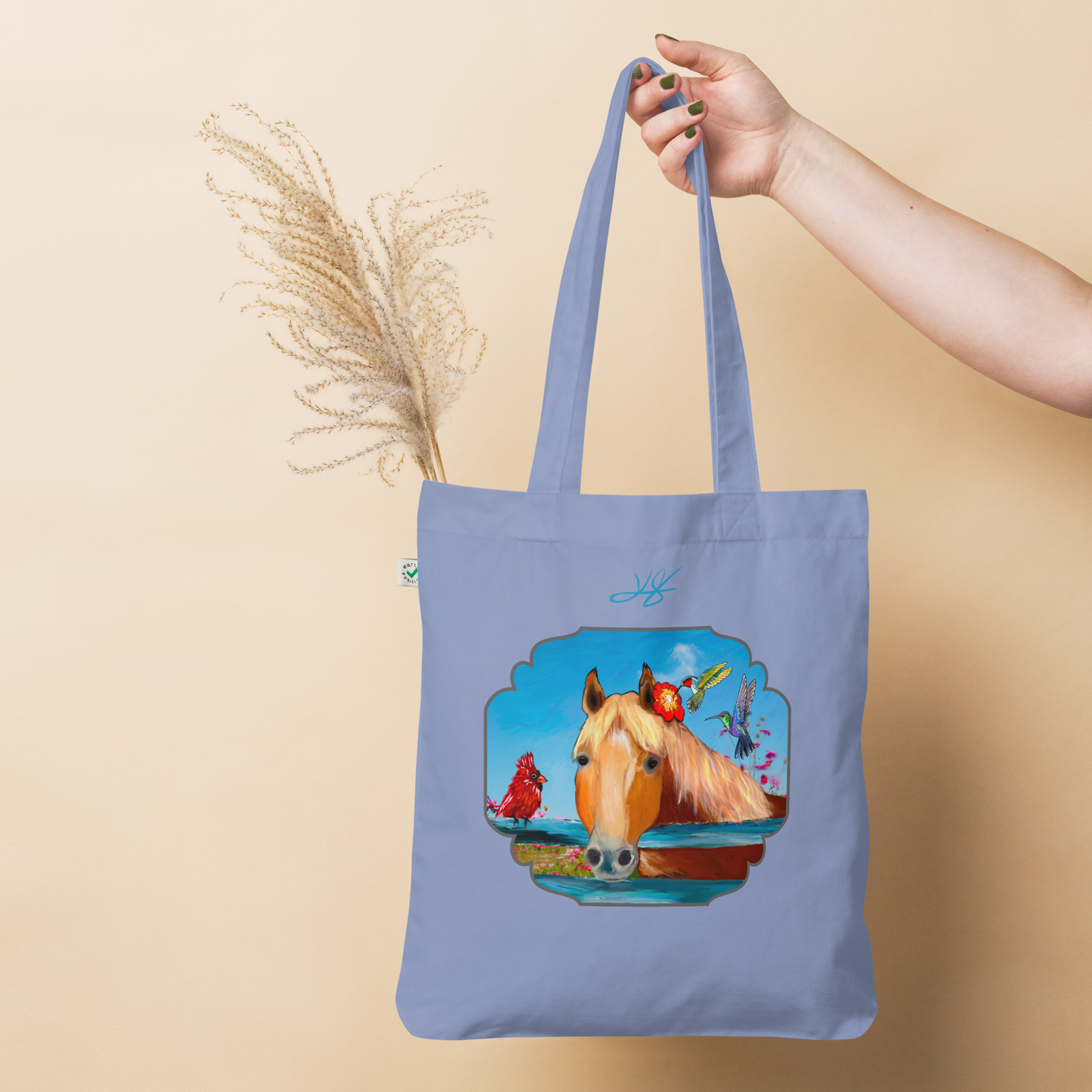 Country Dream Organic fashion tote bag