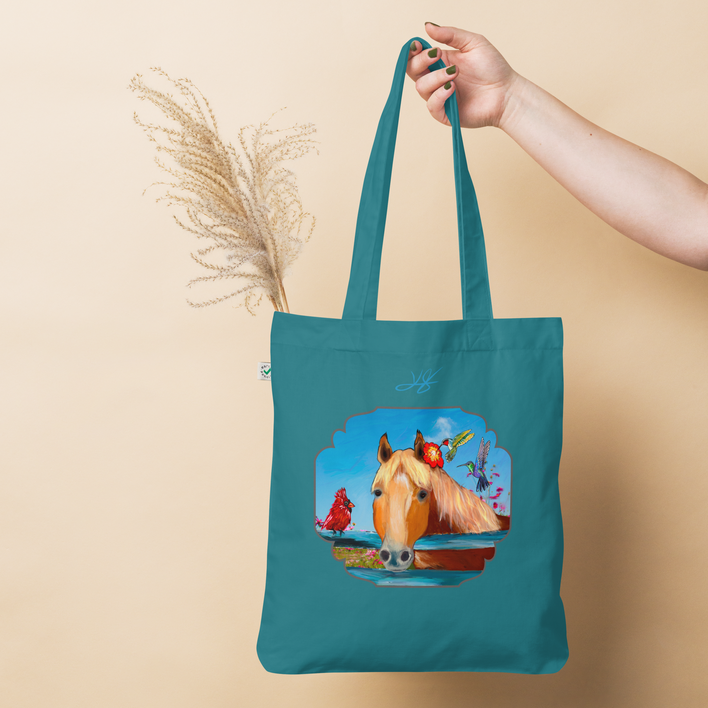 Country Dream Organic fashion tote bag