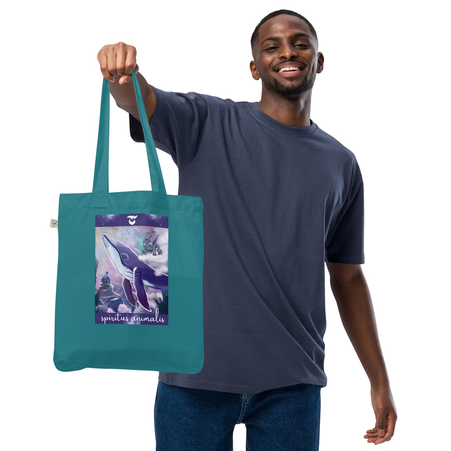 Spiritus Animalis Organic fashion tote bag