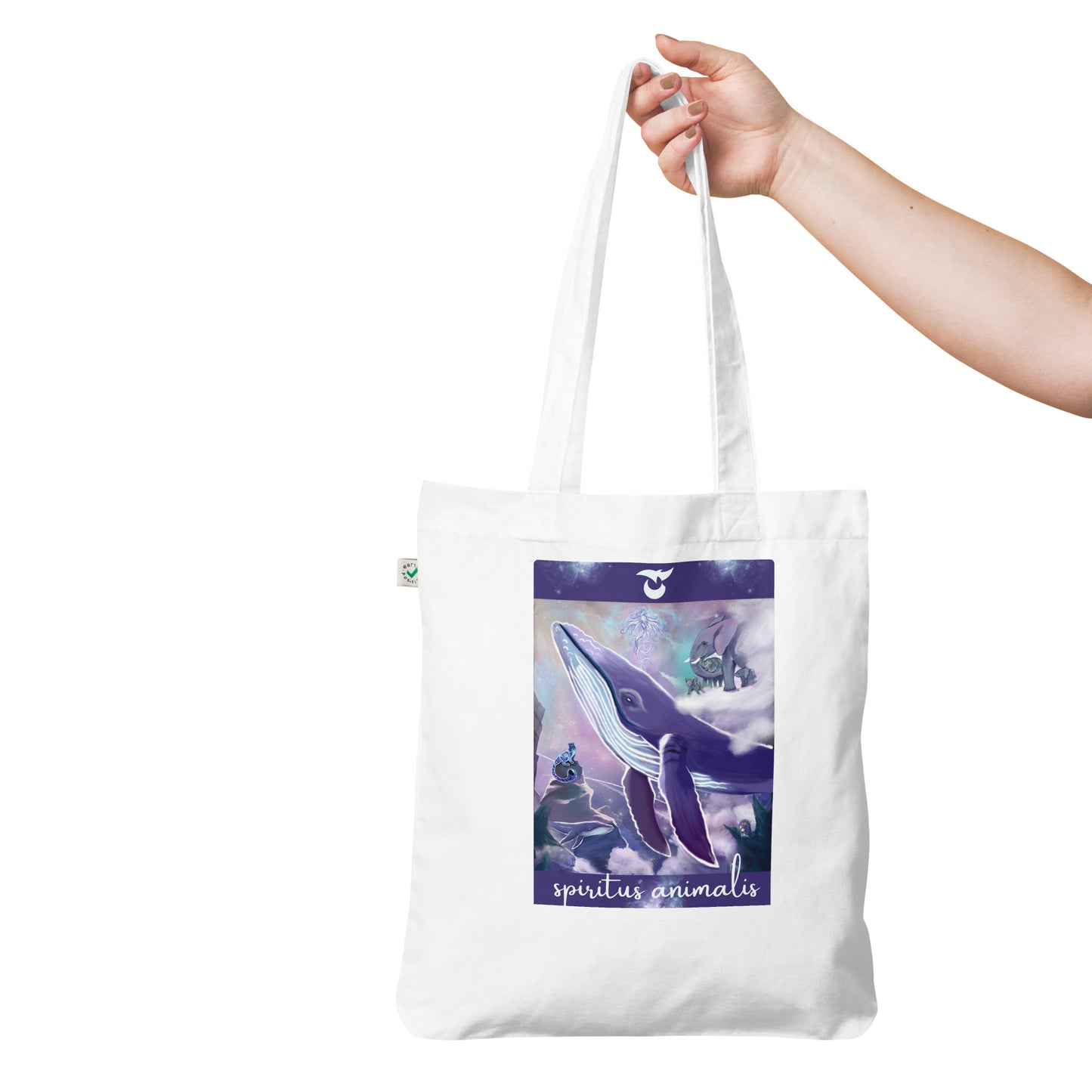 Spiritus Animalis Organic fashion tote bag