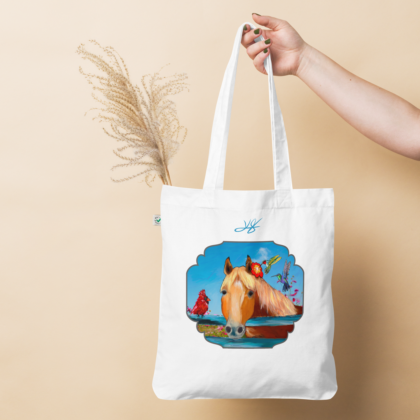 Country Dream Organic fashion tote bag