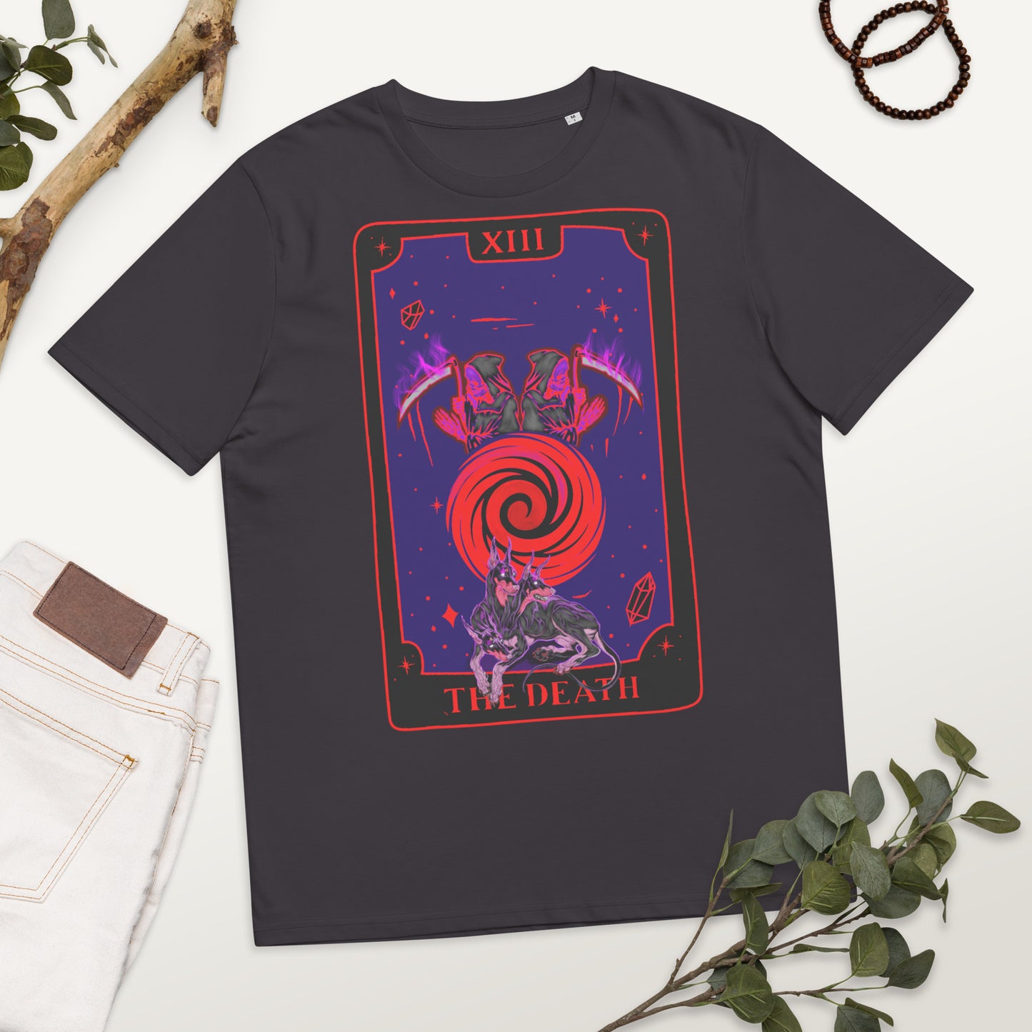 The Death (Tarot collection) Unisex organic cotton t-shirt