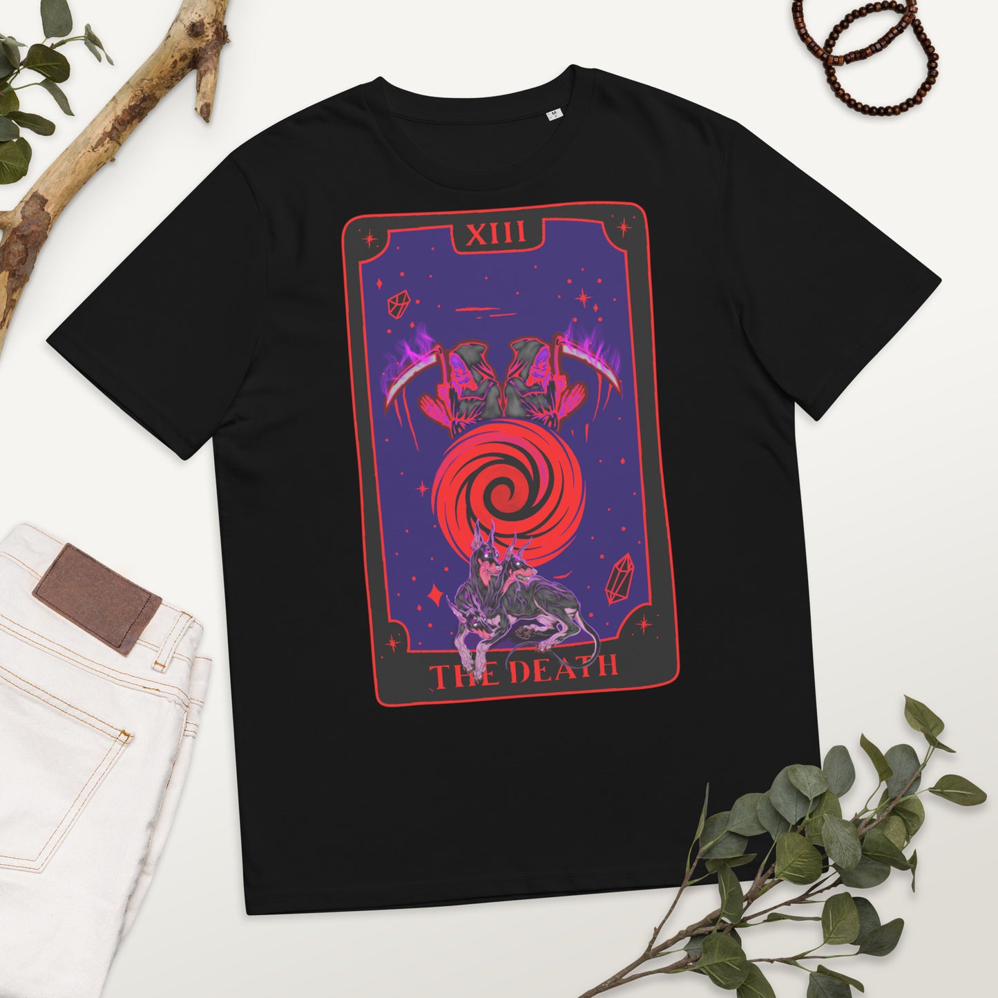 The Death (Tarot collection) Unisex organic cotton t-shirt