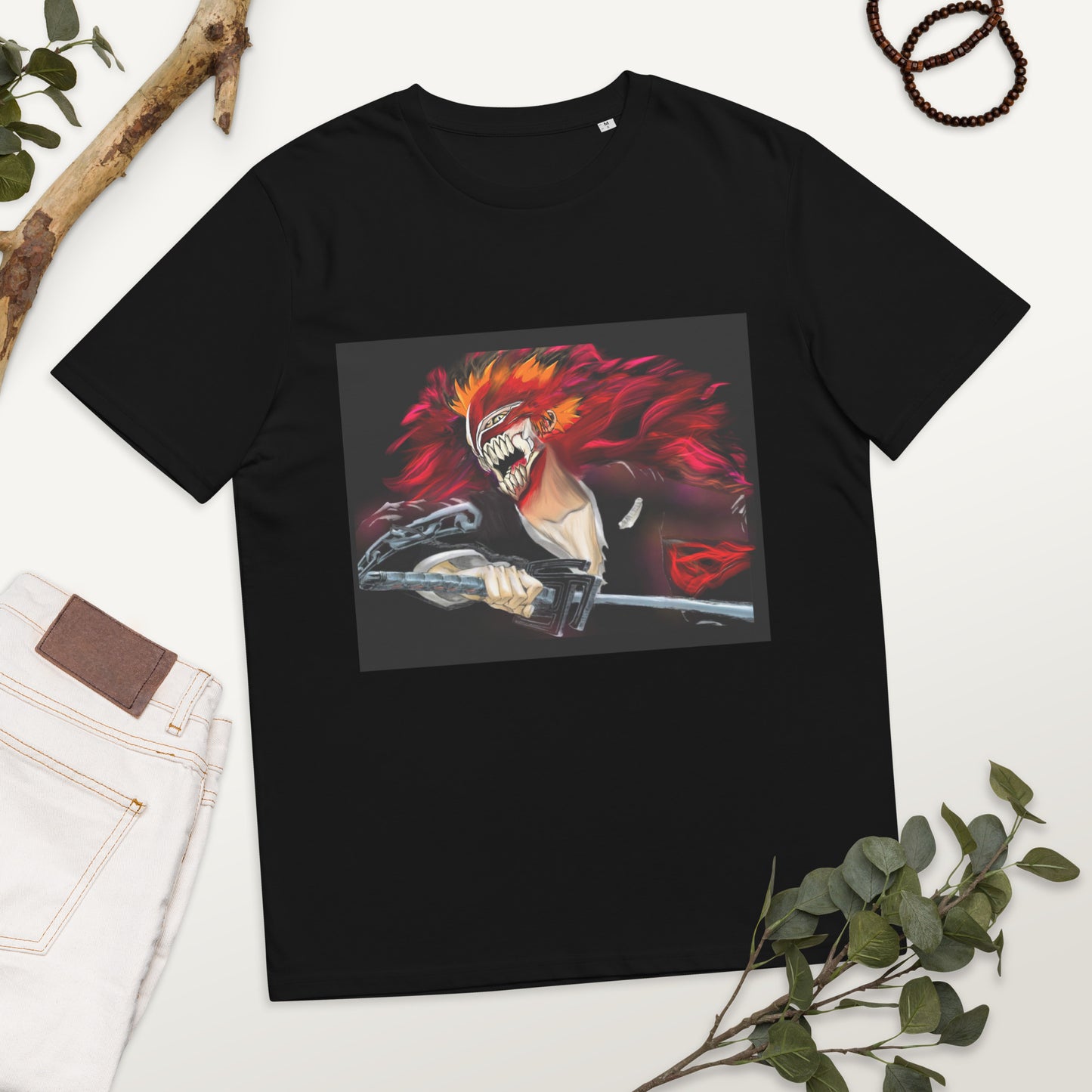 Ichigo Transformation (Anime Collection)   Unisex organic cotton t-shirt