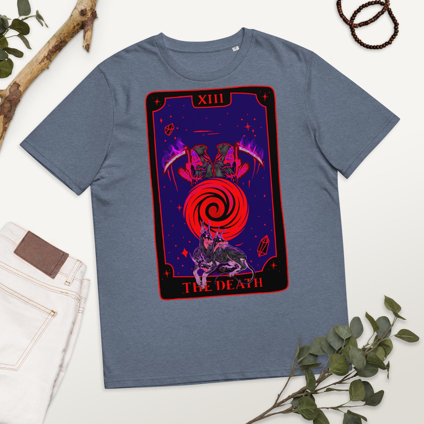 The Death (Tarot collection) Unisex organic cotton t-shirt