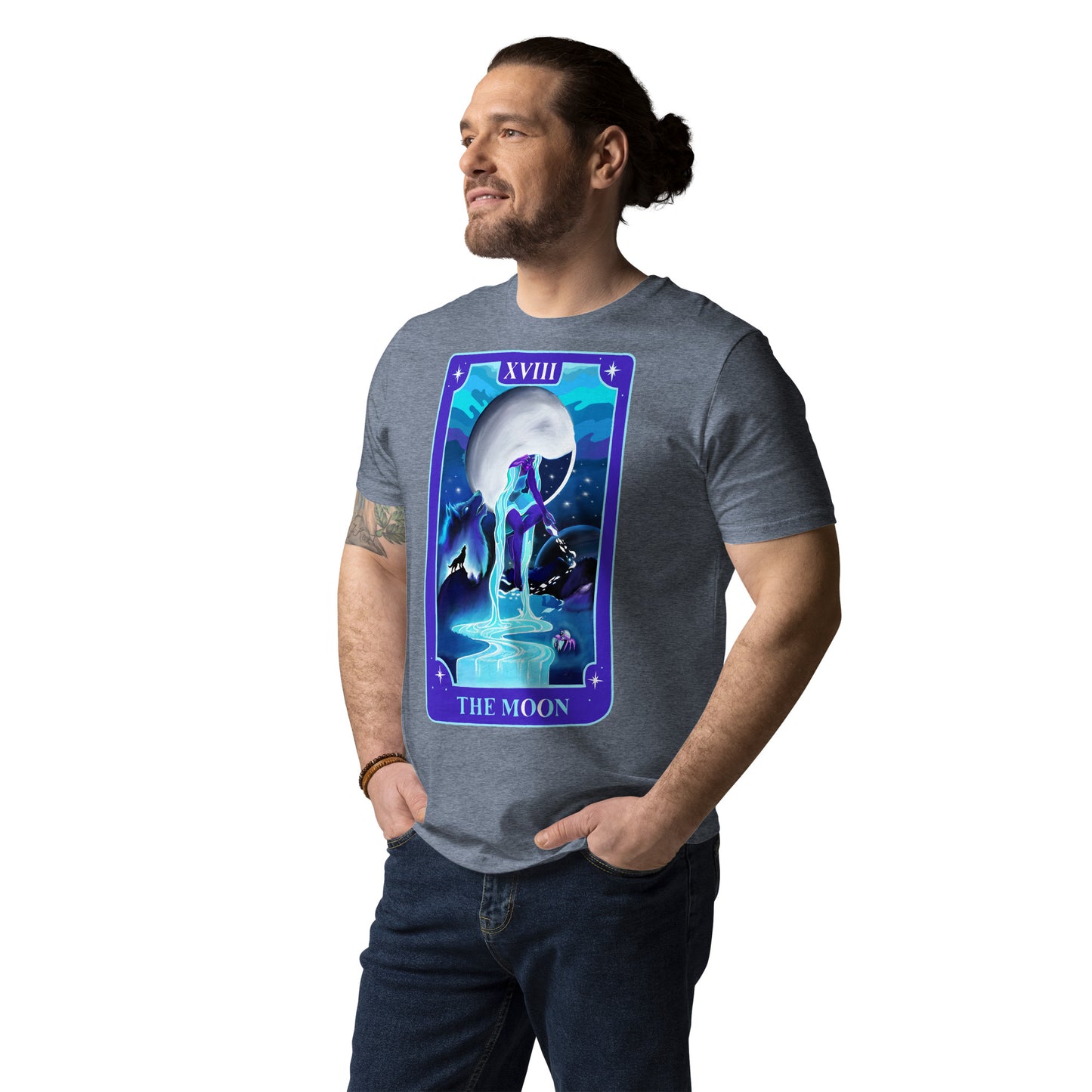 The Moon Archetype Unisex organic cotton t-shirt