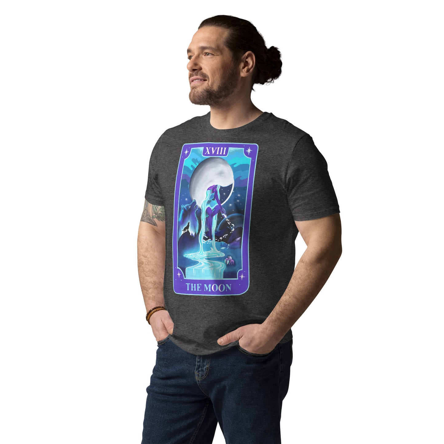 The Moon Archetype Unisex organic cotton t-shirt