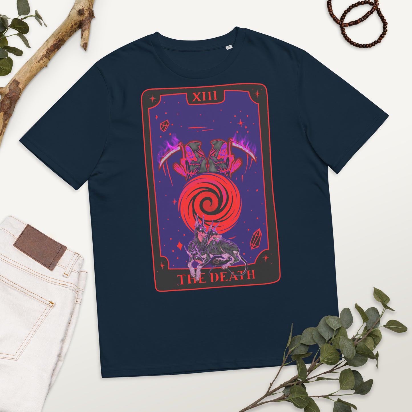 The Death (Tarot collection) Unisex organic cotton t-shirt