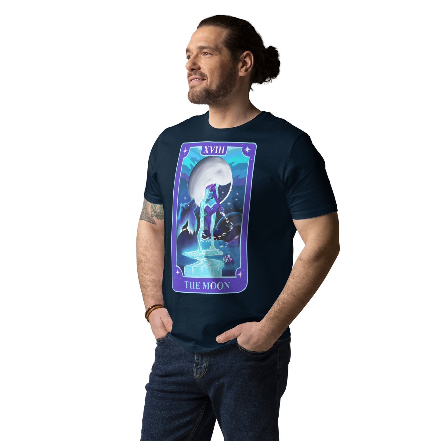 The Moon Archetype Unisex organic cotton t-shirt