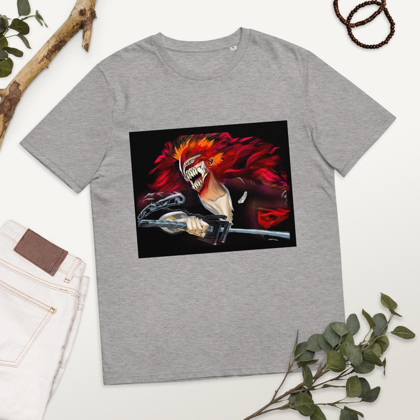 Ichigo Transformation (Anime Collection)   Unisex organic cotton t-shirt