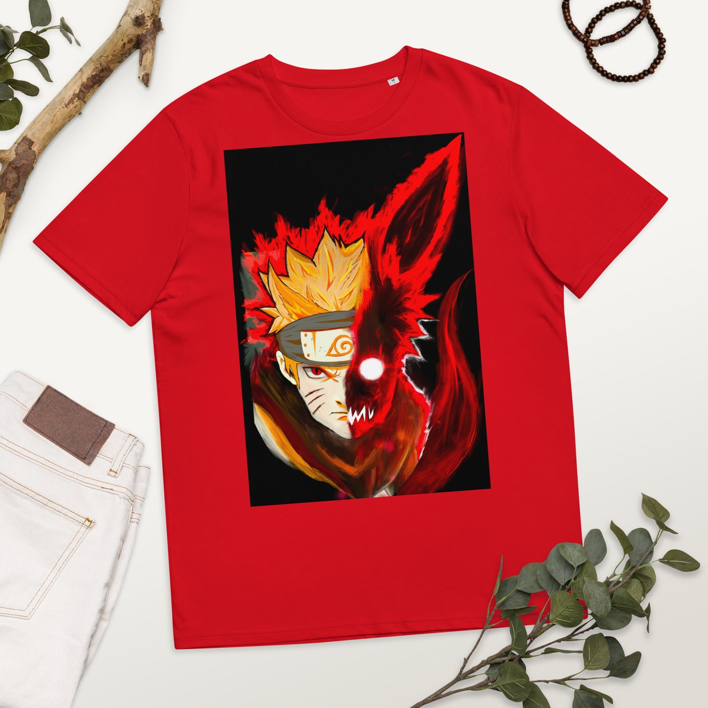 Naruto/transformation (Anime Collection)   Unisex organic cotton t-shirt