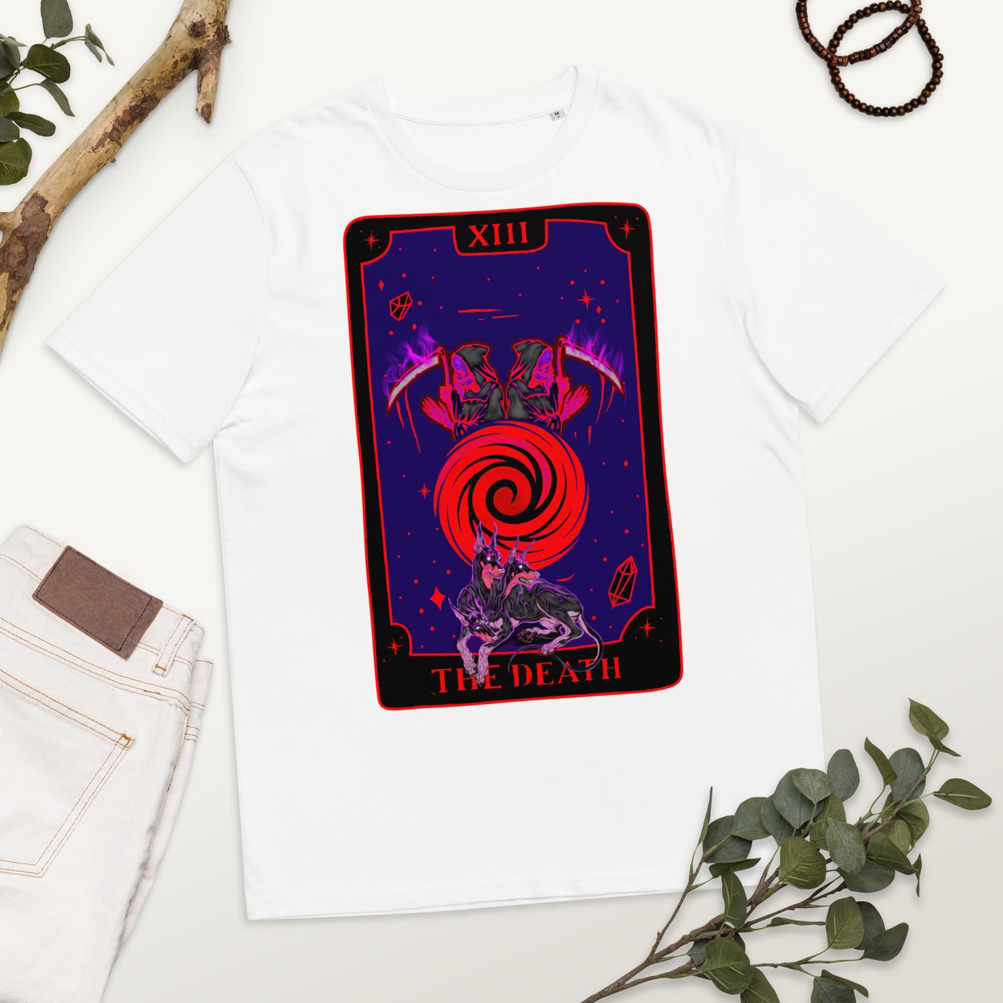 The Death (Tarot collection) Unisex organic cotton t-shirt