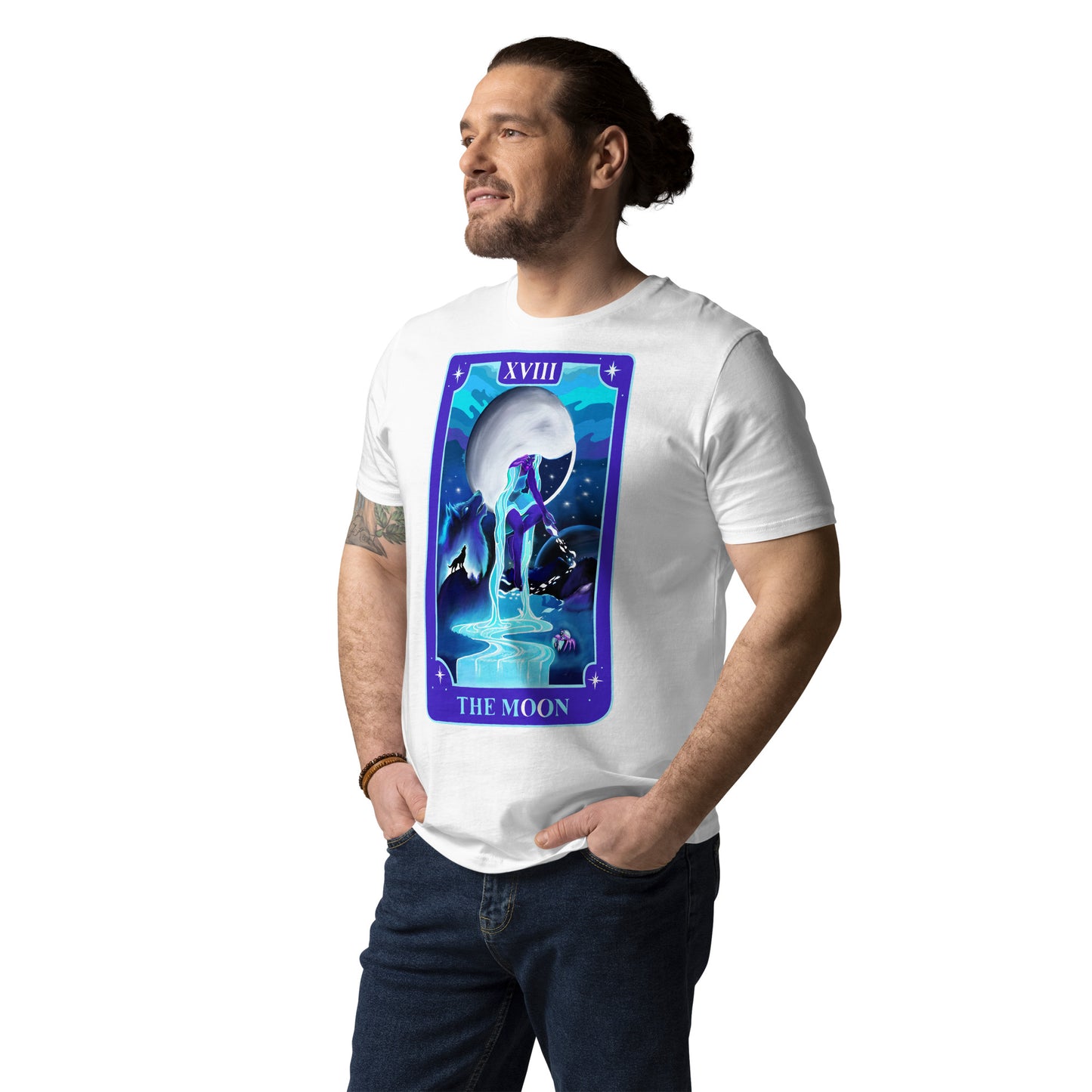 The Moon Archetype Unisex organic cotton t-shirt