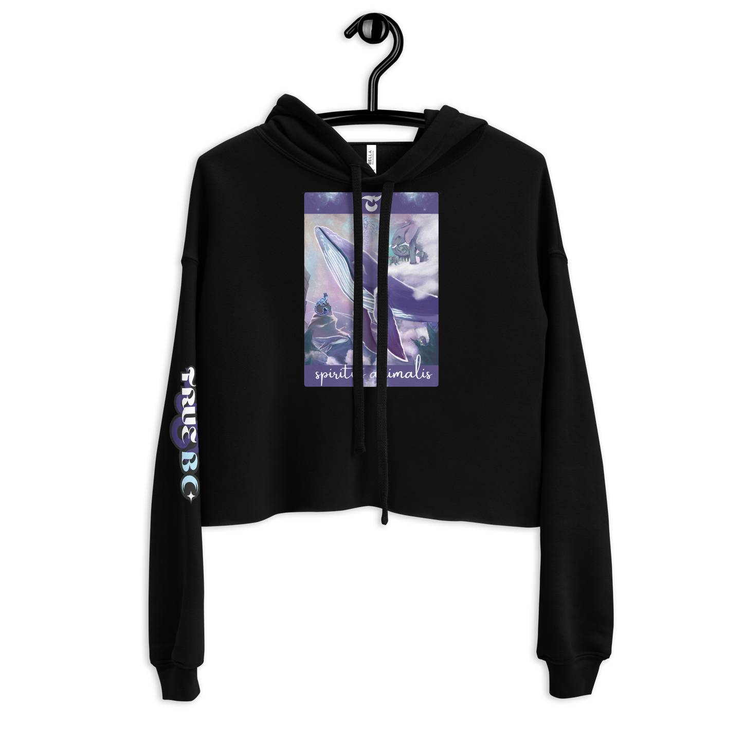 Spiritus Animalis Crop Hoodie